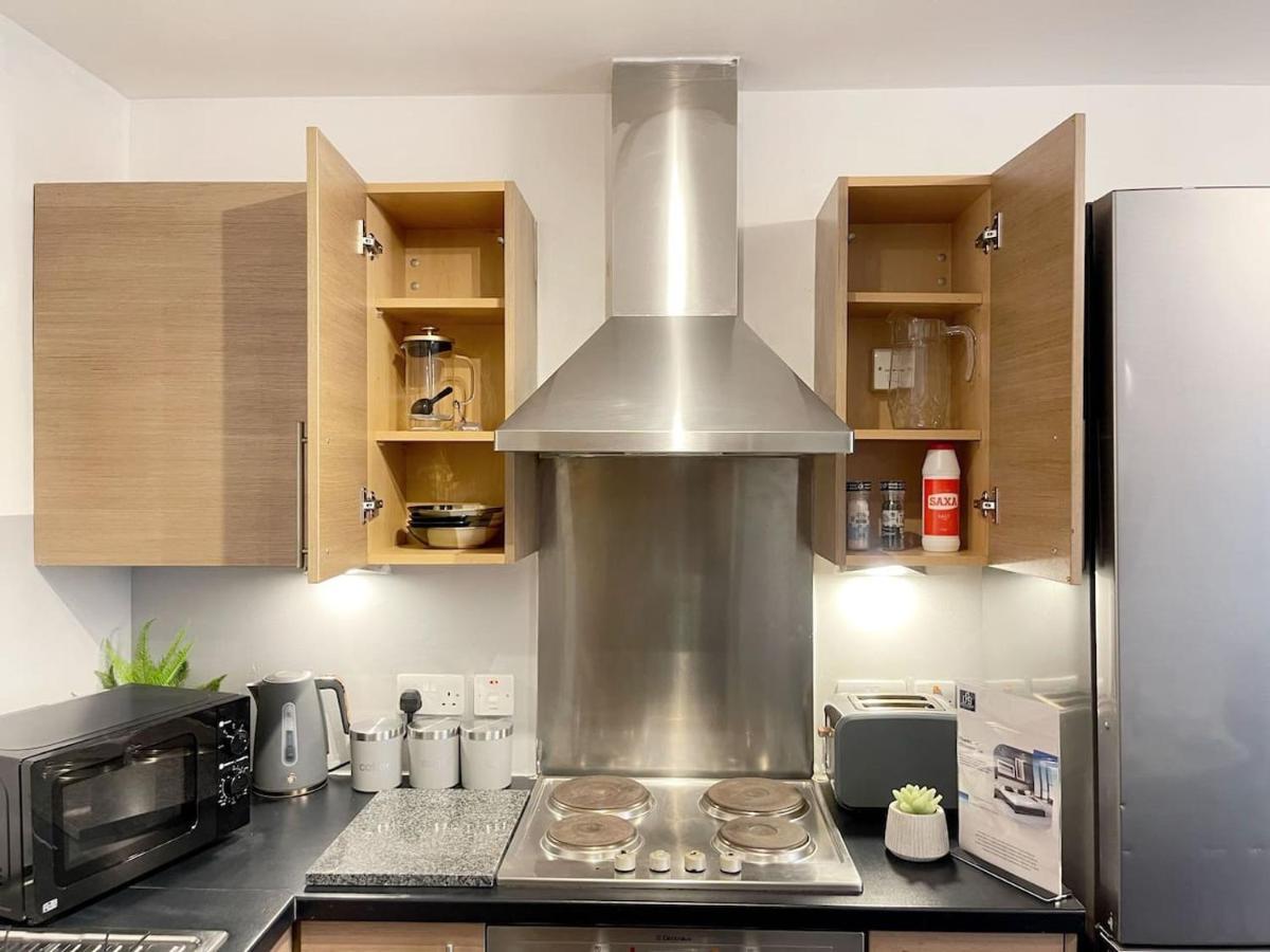 Cityfront Cosy Apt Near City Centre & Etihad Stadium, Free Parking Mánchester Exterior foto
