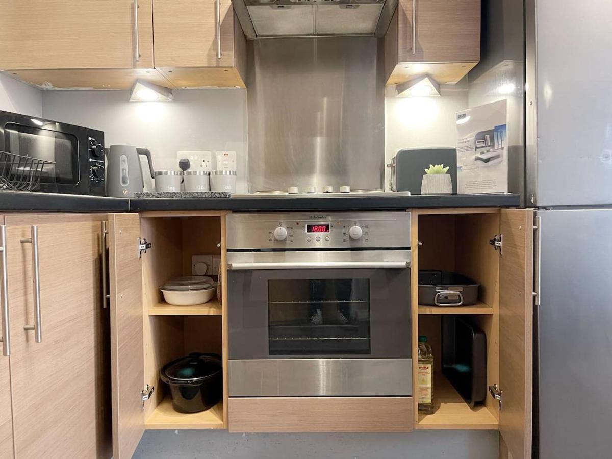 Cityfront Cosy Apt Near City Centre & Etihad Stadium, Free Parking Mánchester Exterior foto