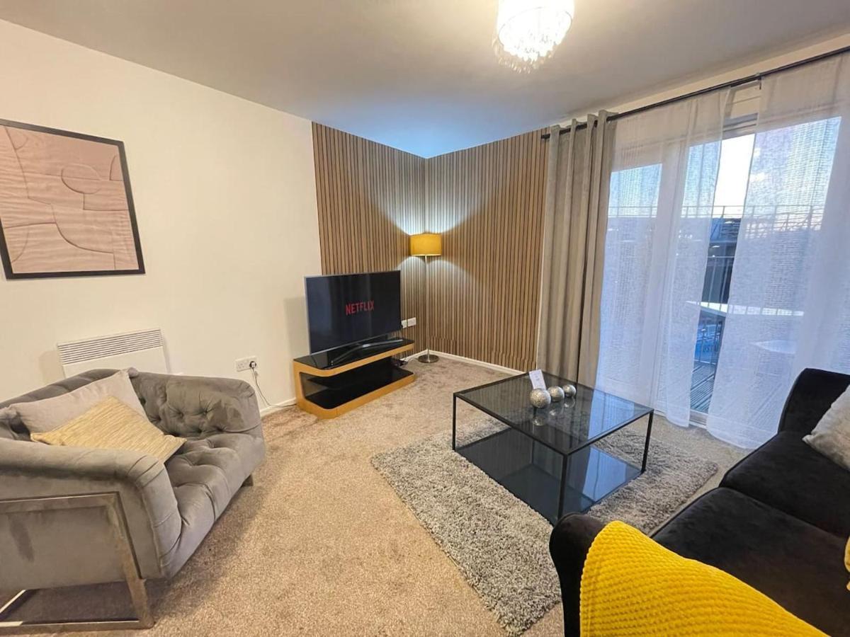 Cityfront Cosy Apt Near City Centre & Etihad Stadium, Free Parking Mánchester Exterior foto